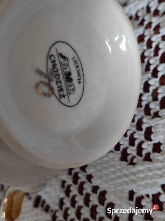 dzbanek mlecznik porcelanowy Chodzież Iwona biały świętokrzyskie sprzedam