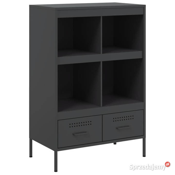 Szafka czarna 68x39x1015 stal WM843102 mazowieckie Warszawa