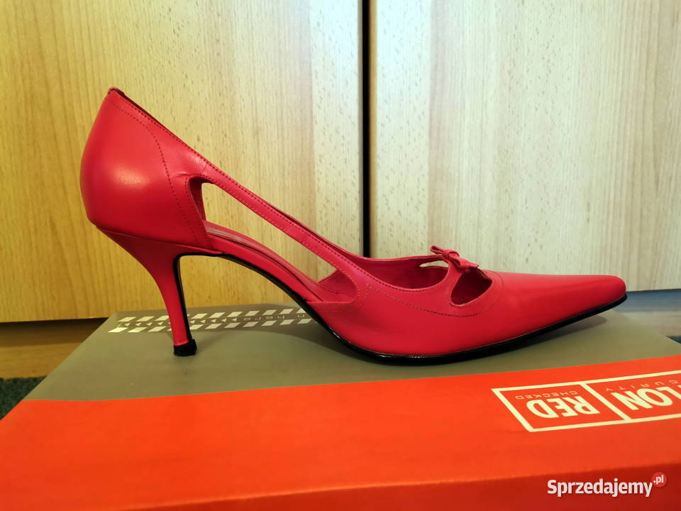 Szpilki czerwone WERNER lubelskie Lublin