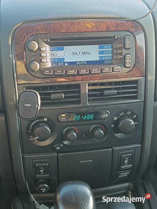 Jeep Grand Cheroke 27 CRD Rok produkcji 2003 warmińsko-mazurskie Mrągowo