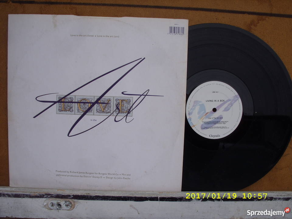 LP rock LOVE IST THE ART LOVE płyta winylowa Wołów