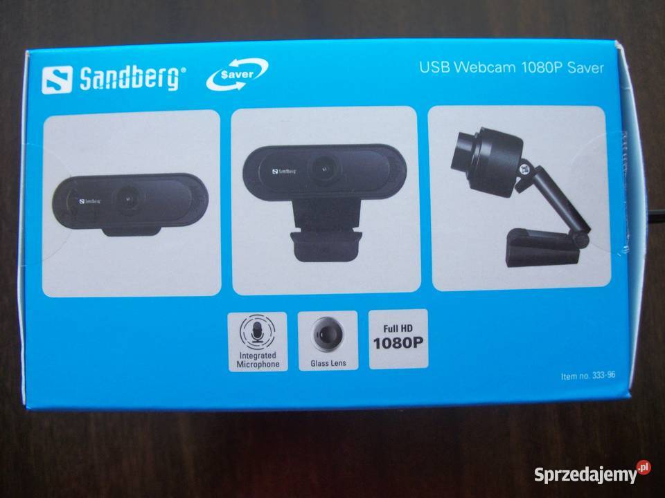 Kamera internetowa Sandberg USB Webcam 1080P Wolsztyn
