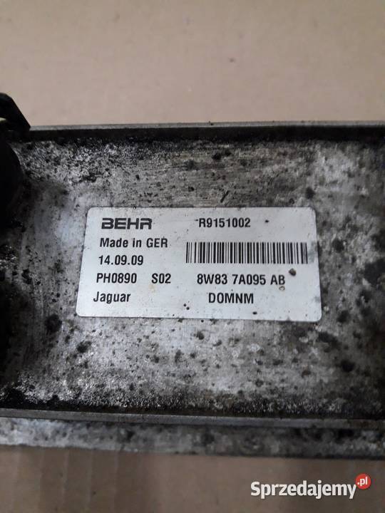 CHŁODNICA OLEJU JAGUAR XF 30 27 8W837A095AB Międzychód