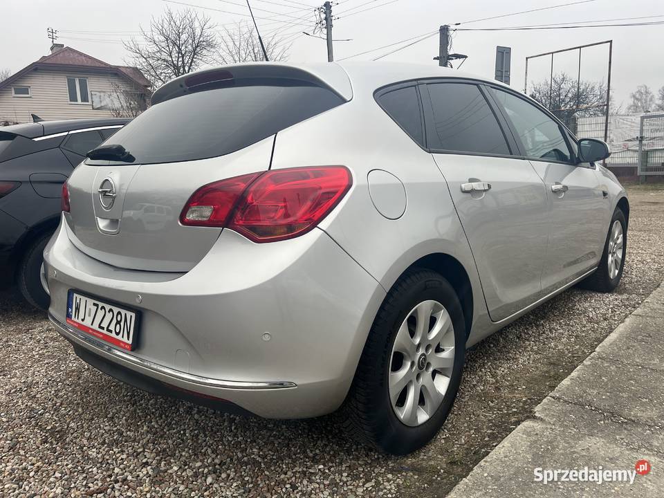 Opel Astra J 16CDTI110EURO6 mazowieckie Warszawa