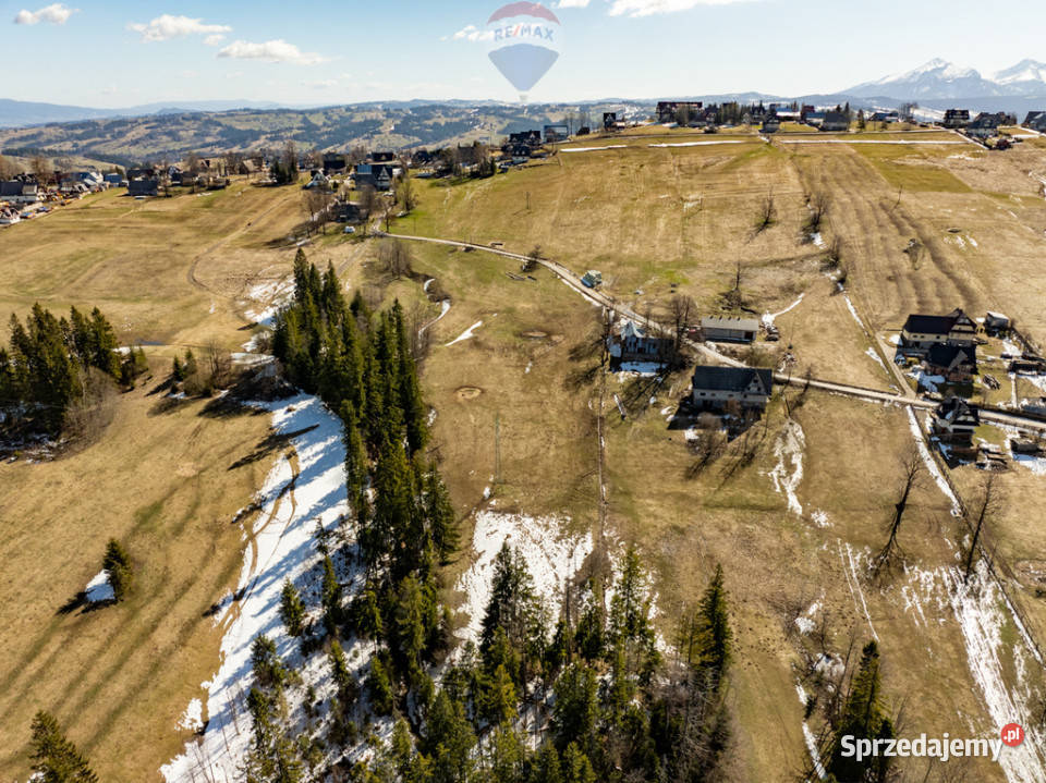 Sierockie działka 5901m2 WZtka 4 domy 35m