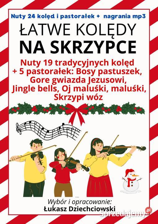 Kolędy na skrzypce nuty 24 kolęd słowa mp3 nowe mazowieckie