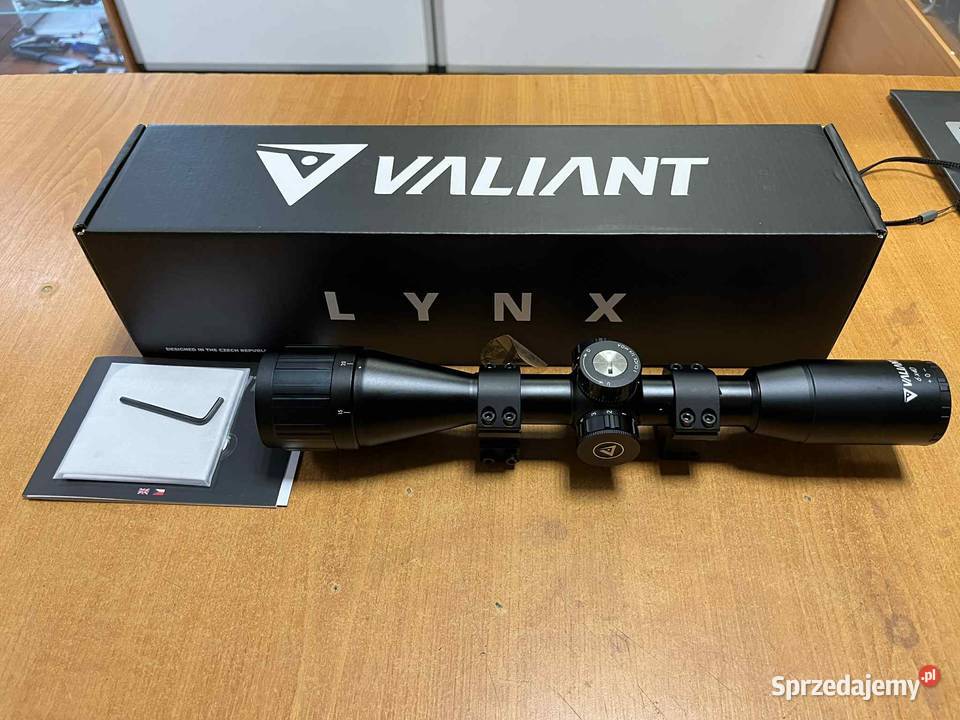 Luneta celownicza Valiant Lynx 6x40 Ao IR Elbląg