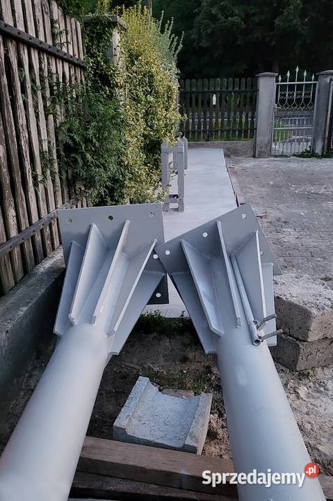 Słupy reklamowe stalowe konstrukcja 3 stronna Pozostałe Trzebinia