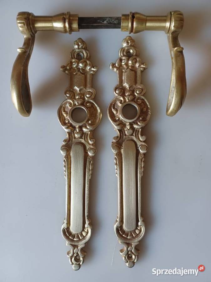 Mosiężne klamki i szyldy Poznań