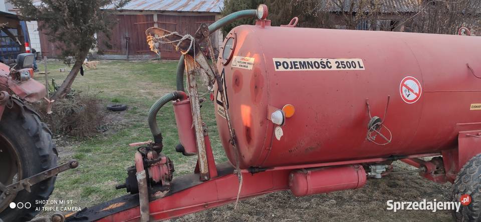 Wóz asenizacyjny beczkowóz 2500l Pomot Chojna Białystok