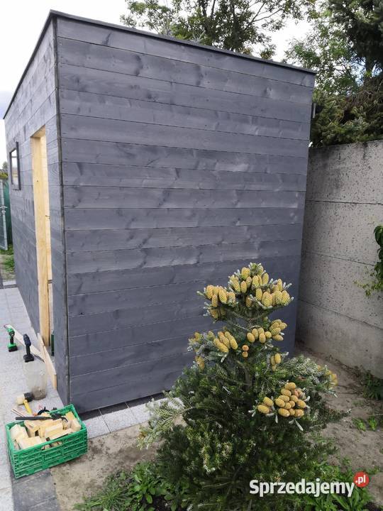 Domek ogrodowy narzędziowy schowek drewutnia Kawnice