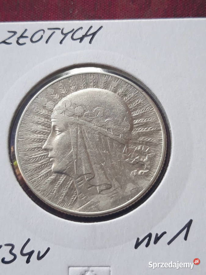 5 Głowa kobiety 1934 r 1 ładna Konin