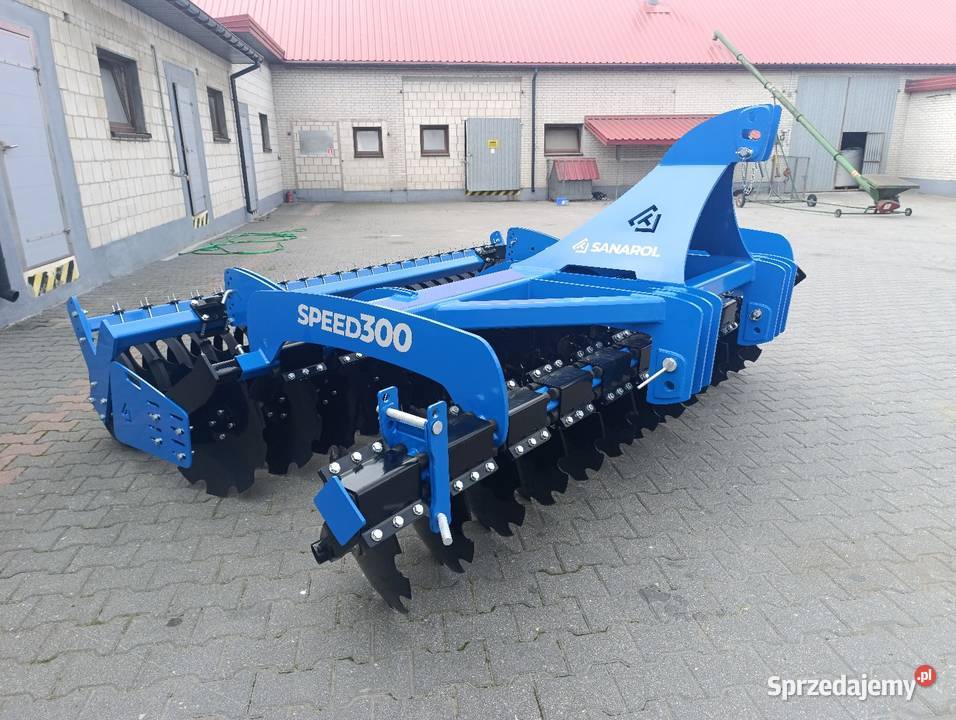 Brona talerzowa Sanarol Speed 25m 3m 35m 4m Zambrów sprzedam