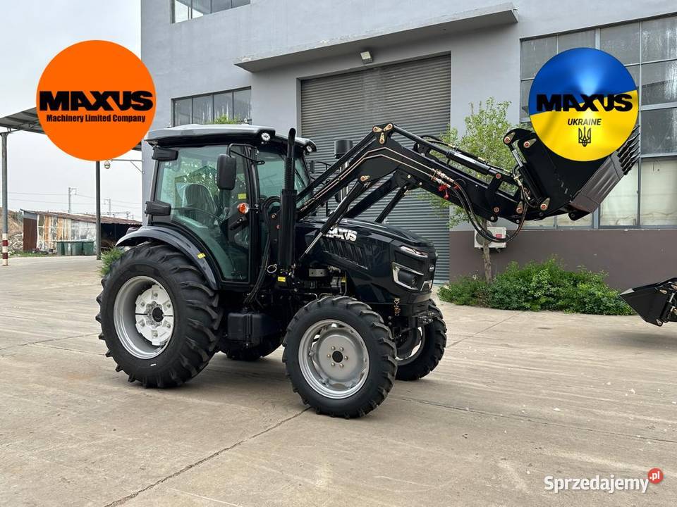 Refundacja 50 NOWY MAXUS 80 4x4 TUR ładowacz łódzkie Aleksandrów Łódzki