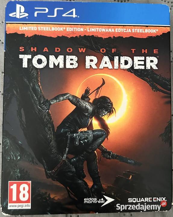 Gra 4 Tomb Raider steelbook przygodowe mazowieckie Warszawa