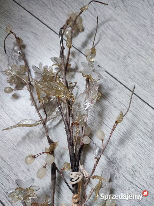 kwiaty gałązki sztuczne homeyou Dekoracje i ozdoby Częstochowa