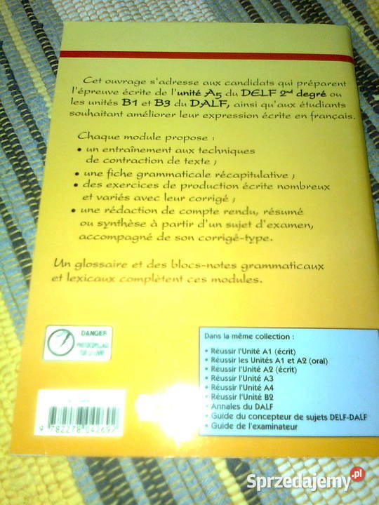 REUSSIR le DELFDALF Compte renduResumeSynthese Rok wydania 1998 mazowieckie Warszawa
