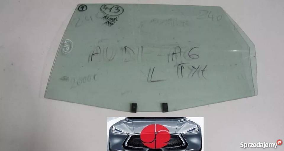 AUDI A6 C5 KOMBI SZYBA BOCZNA DRZWI TYŁ LEWY wielkopolskie Nowy Tomyśl