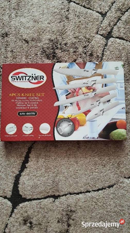Komplet noży Switzner Białystok sprzedam