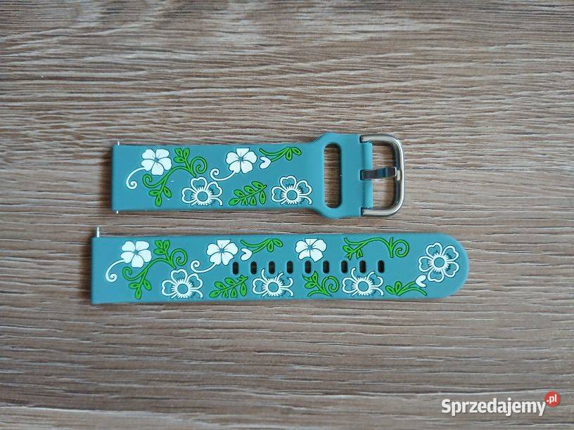 Silikonowy pasek do zegarka 20 mm śląskie Zawiercie