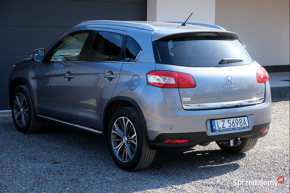 Peugeot 4008 16 eHDI 4x4 nawigacja kamera szary lubelskie Zamość sprzedam
