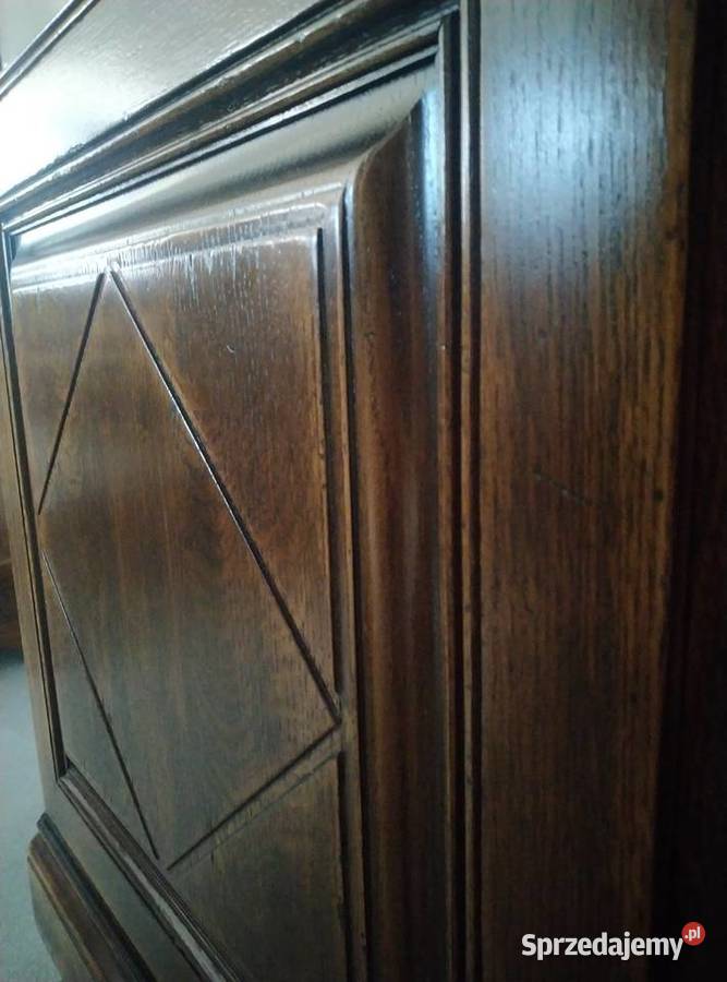 Witryna gablota biblioteka dębowa 100 lite Białystok