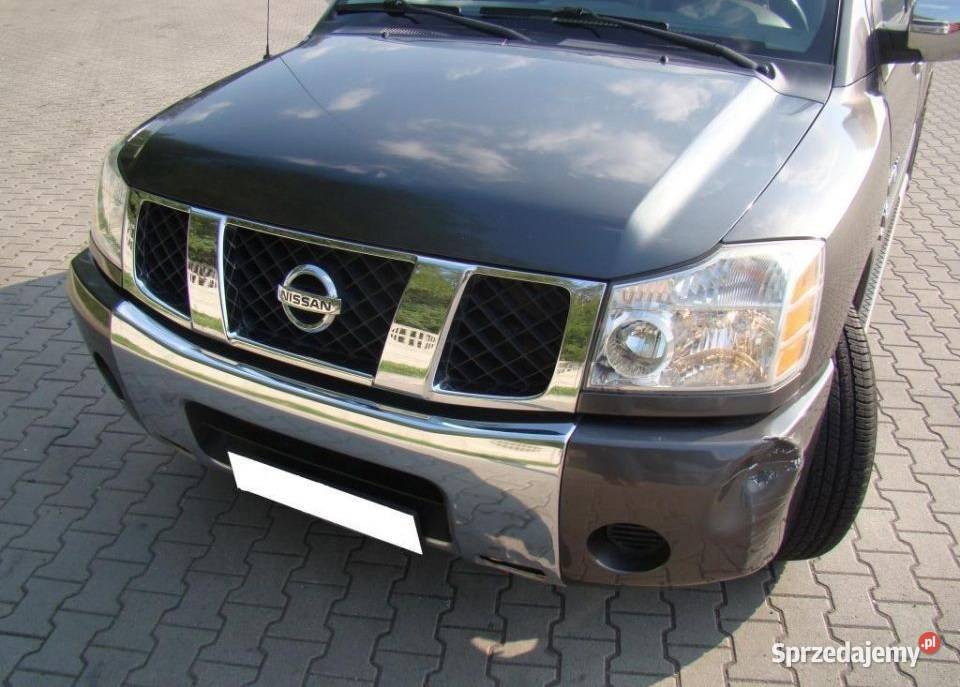 NISSAN TITAN 56 WZMOCNIENIE CZOŁOWE PAS PRZÓD wielkopolskie Nowy Tomyśl