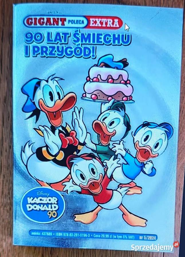 Komiksy Kaczora Donalda x 8 Toruń