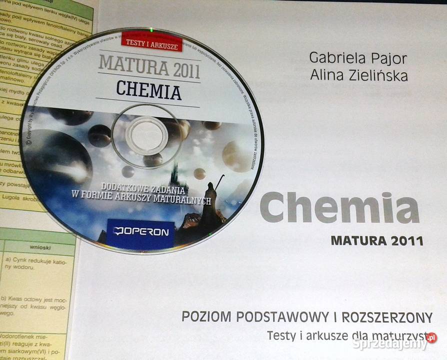 Chemia Matura 2011 G Pajor A Zielińska sprzedam