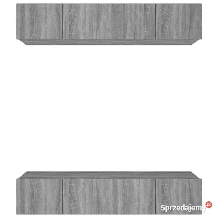 Szafki TV 4 szary dąb sonoma 80x30x30 WM3114188 Warszawa