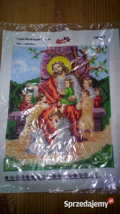 Obrazy wyszywane koralikami lubelskie sprzedam