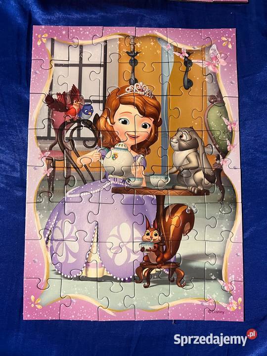Księżniczka Zosia puzzle 4w1 lubelskie Lublin