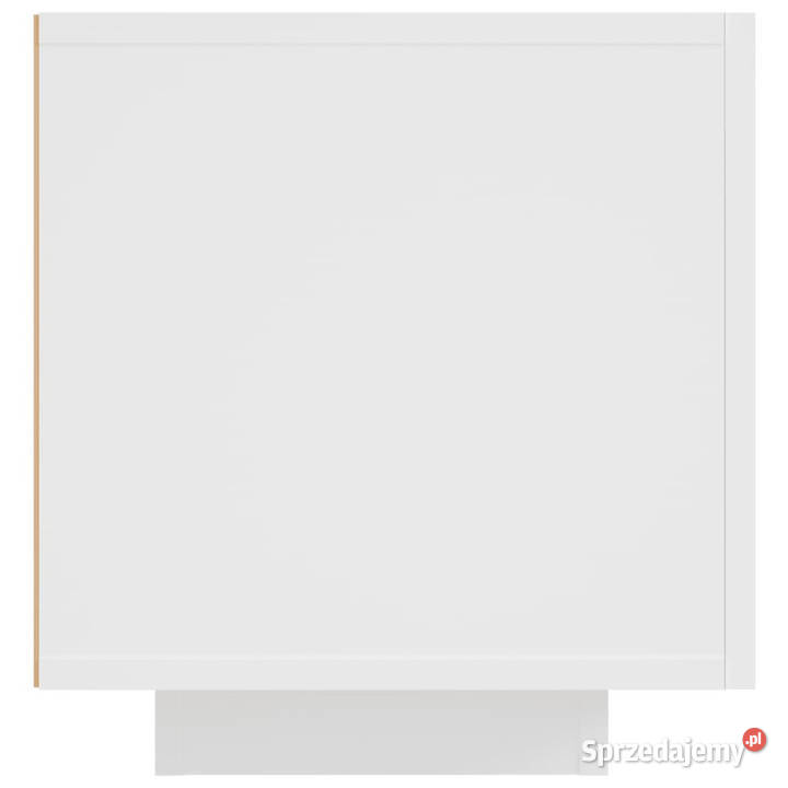 Szafka TV z oświetleniem LED biała 160x35x40 Warszawa