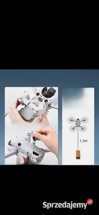 Nowy Air drop system DJi mini 4 pro do zrzucania Części i akcesoria łódzkie Łódź