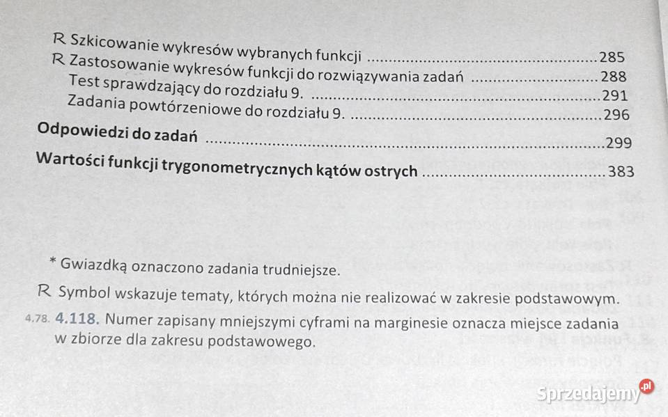 Matematyka 1 Zbiór zadań Marcin Kurczab Elżbieta lubelskie Chełm sprzedam
