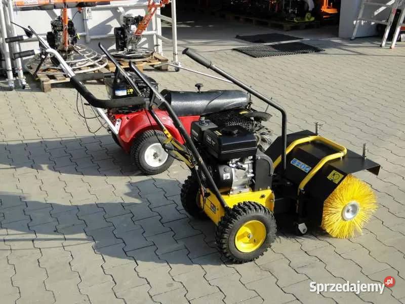 Szczotka Zamiatarka spalinowa DO KOSTKI śniegu