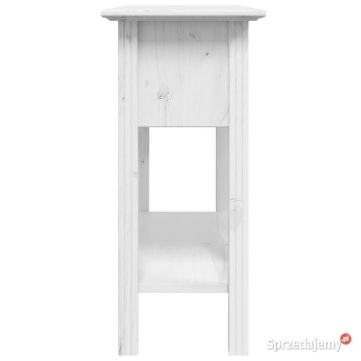 Stolik konsolowy BODO biały 91x35x74 drewno Warszawa