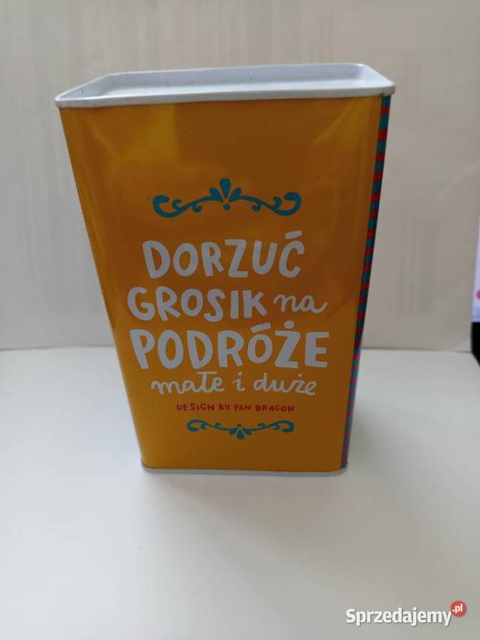 Skarbonka metalowa Warszawa sprzedam