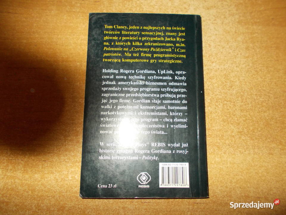Tom Clancy Ruthlesscom thrillery, sensacyjne Głubczyce