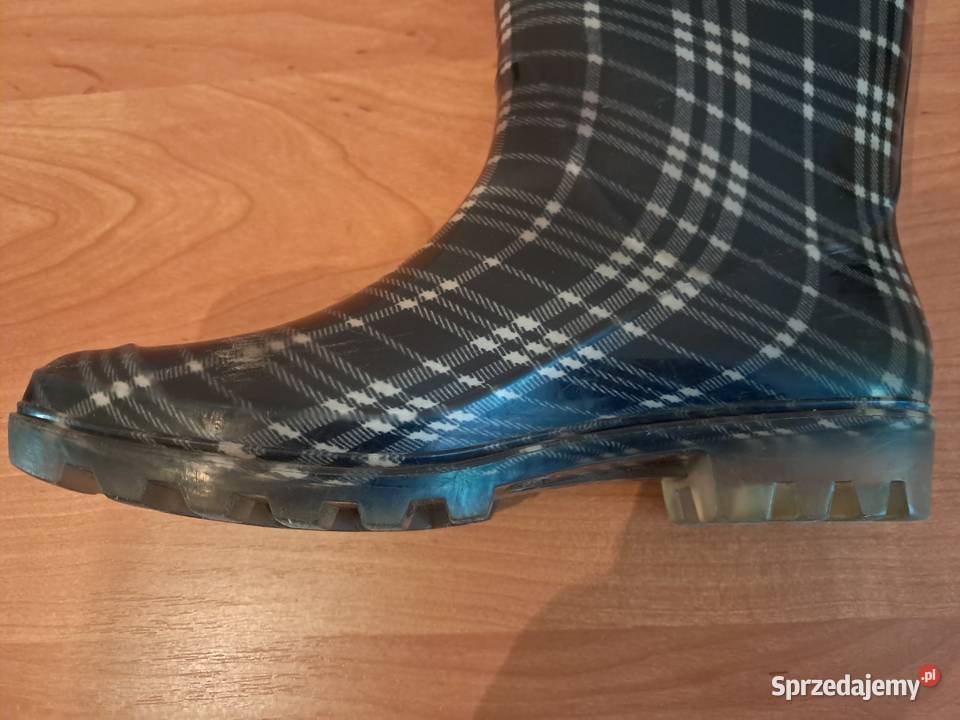 Buty gumowce damskie 38 do sprzedania 25.5cm Kraków sprzedam
