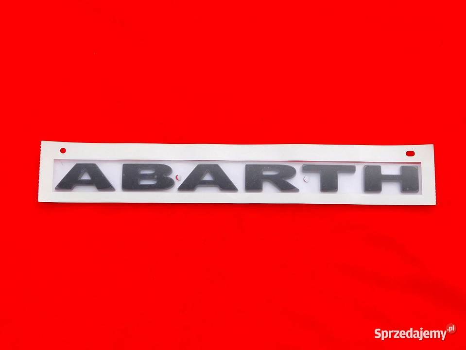 Nowy znaczek emblemat napis litery ABARTH 25 Tarnów