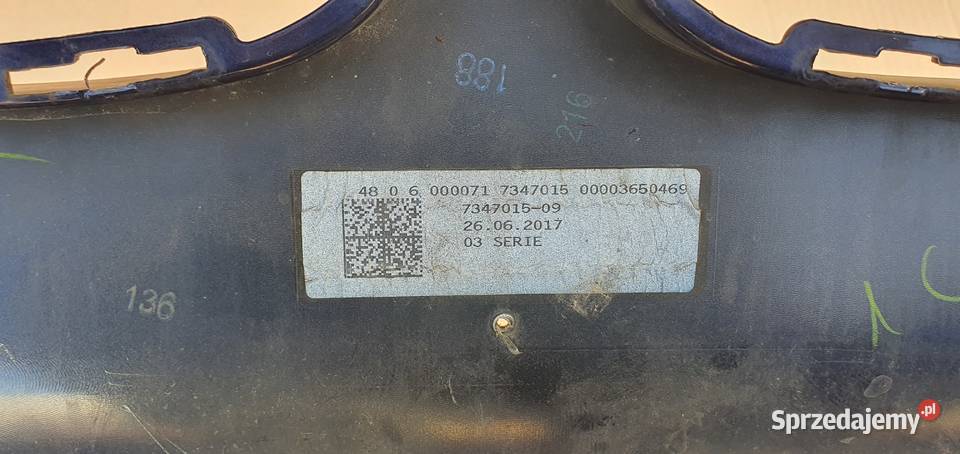 BMW F45 F46 ZDERZAK PRZXÓD PRZEDNI Trzciel