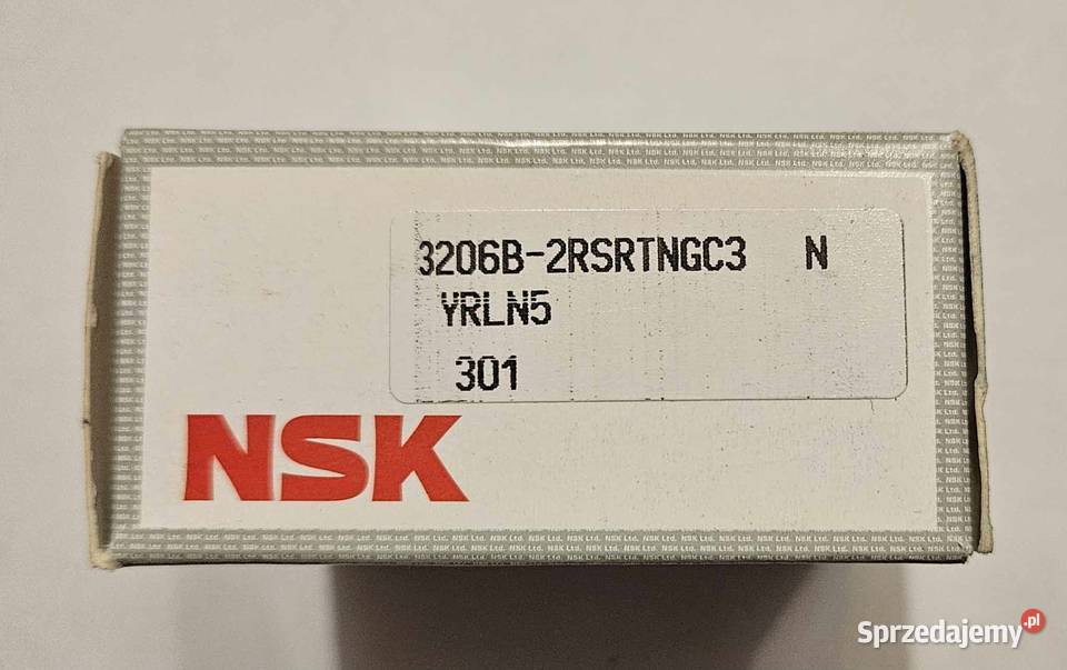 Łożysko NSK 3206B2RSRTNGC3 30 x 62 x 238