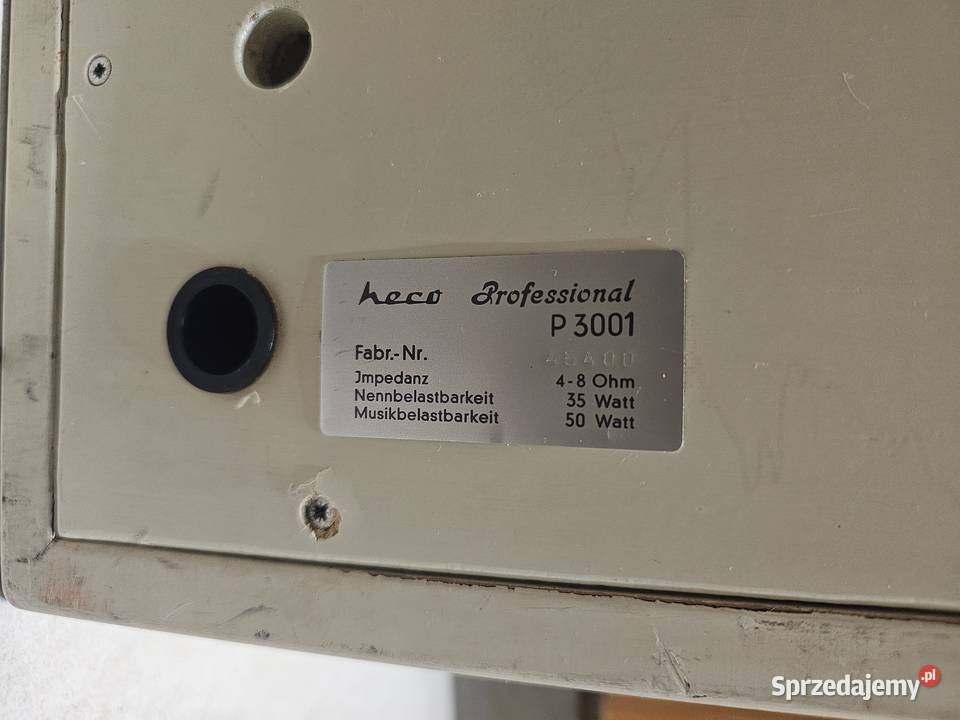 Kolumny HECO P3001 Gorzów Wielkopolski sprzedam