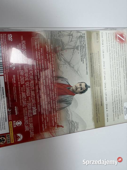 SZOGUN SHOGUN 5DVD napisy BOX Warszawa