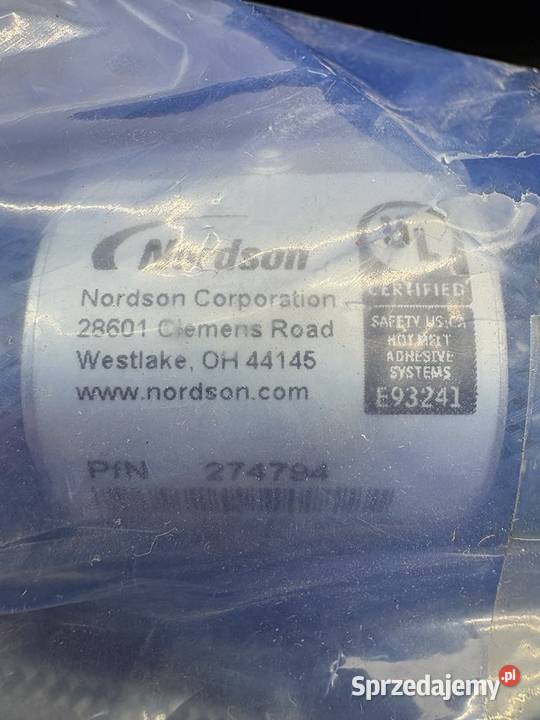 Nordson 274794 Hot Melt Hose Pozostałe Warszawa sprzedam