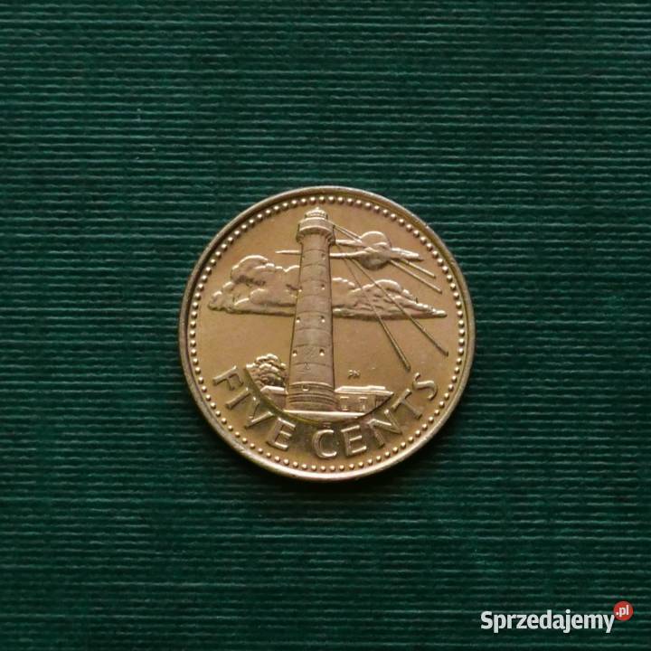Barbados 5 centów 1988r śląskie