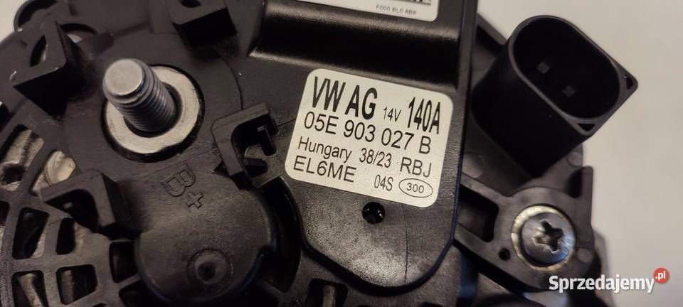 VW TIGUAN II ALTERNATOR 15 TSI 05E903027B