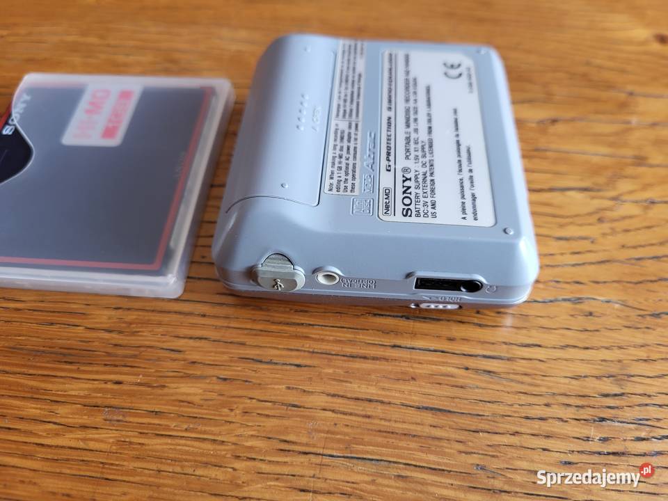 Przenośny Minidisc Sony MZNH 600 Mini disc Super Mikstat
