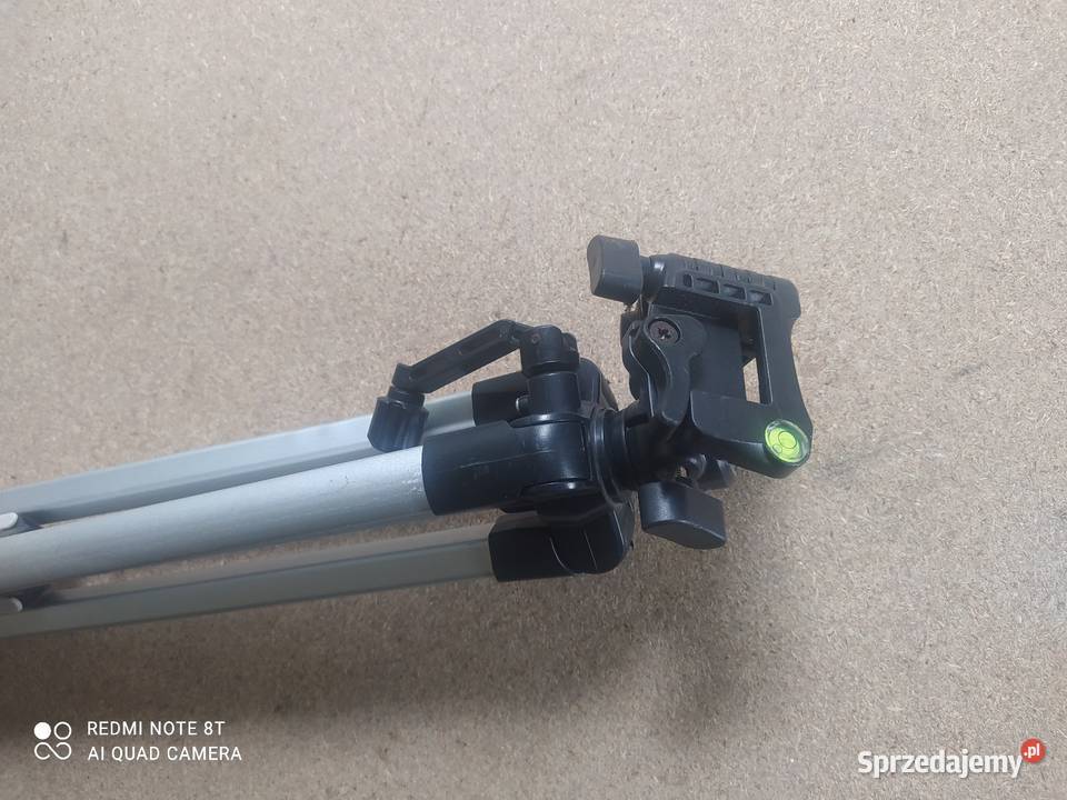 Statyw aluminiowy do niwelatora lampy Pozostałe Ryki